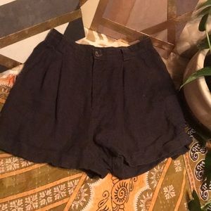 Linen shorts